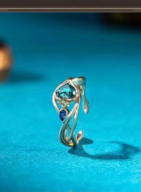 法国topwhit新款【崩坏:星穹铁道】砂金主题印象系列戒指套组