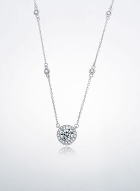 法国george melis范琦星点系列爱你星点项链女s925银小众轻奢感