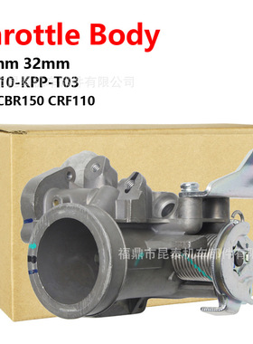 throttle body 16410-KPP-T03节气门体30/32mm For CBR150 摩托车