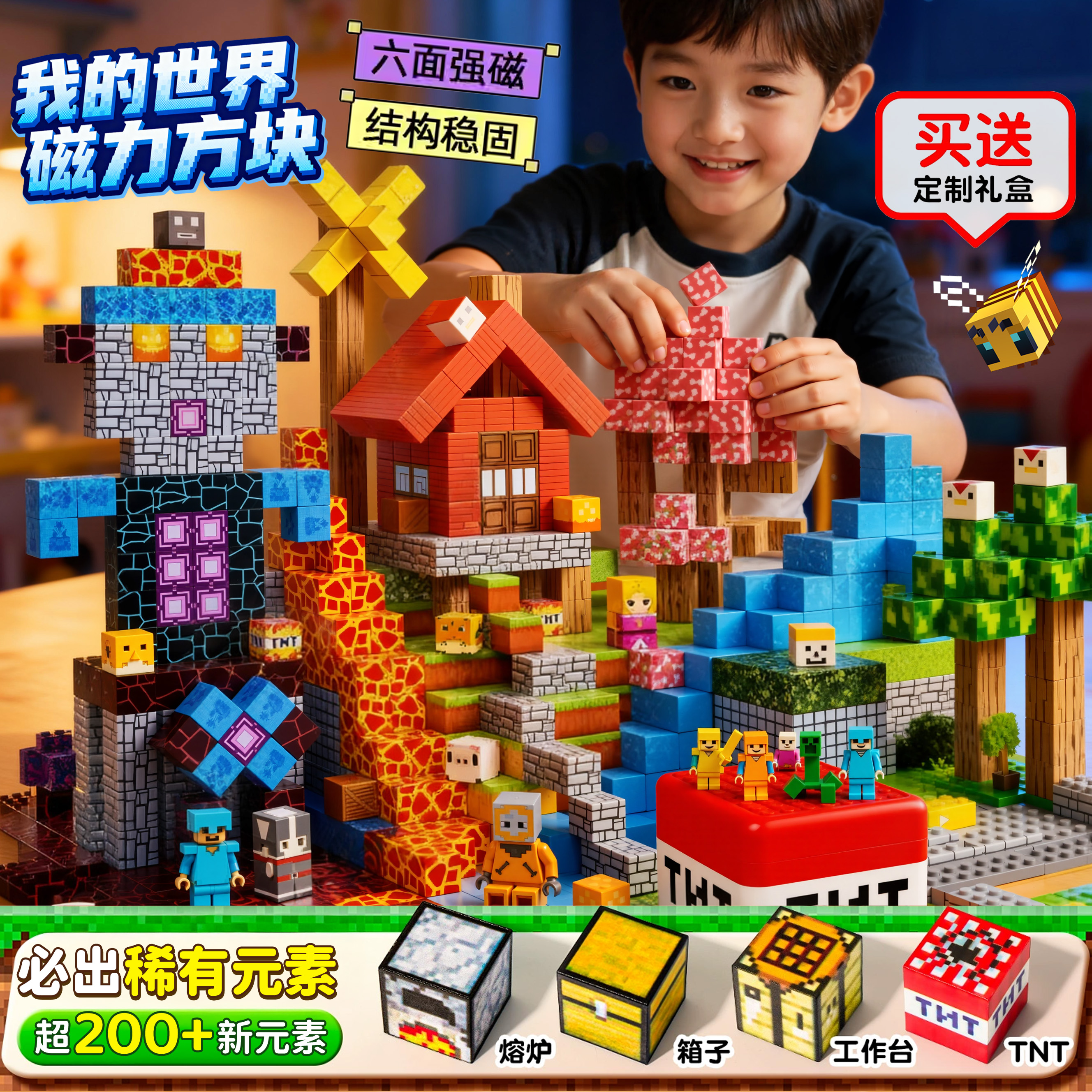 我的世界磁力方块全套正版