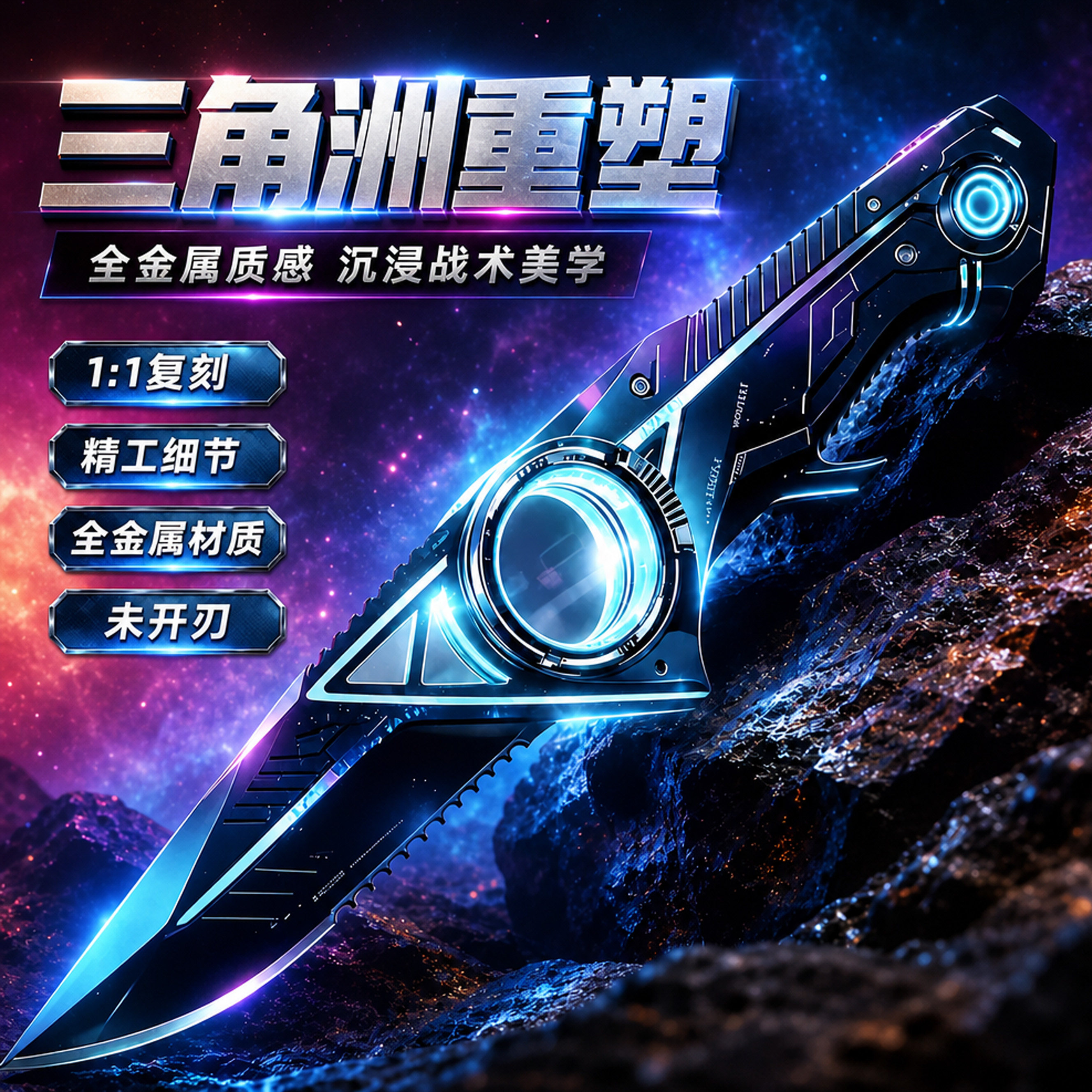 三角洲行动北极星合金未开刃刀图片
