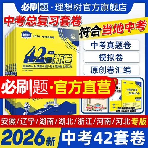 官方自营中考必刷卷42套