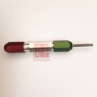4塞规柄通止规柄pin规双头检具手柄 红绿针规夹柄0.1
