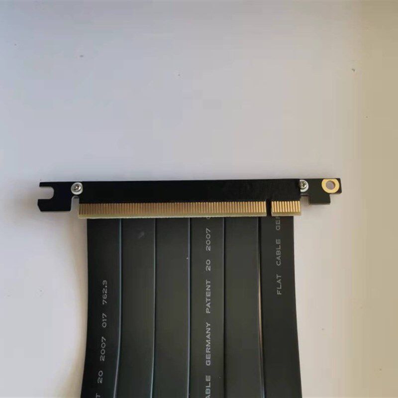 反向itx机箱pcie显卡延长线3.0 16X全速A4 K39 K55 A60迷你小机箱