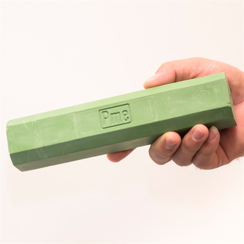 Pme金属抛光膏不锈钢镜面细x绿蜡FG5 固体上光去划痕八角形青蜡