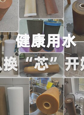 桑泽1微米PPF棉滤芯大胖过滤滤芯10寸20寸大蓝瓶滤瓶透明瓶通用