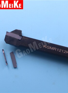 数控斜口切断刀片端面切槽走心机外圆双头割内孔槽刀片GMM2020-MT