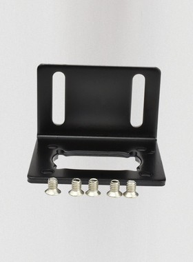 5840微型直流减速调速电机涡轮蜗杆低I速小马达固定支架卧式架配