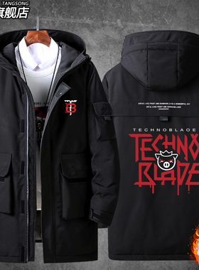 2026我的世界猪皇血神technoblade周边羽绒服外套男女秋冬上衣衣