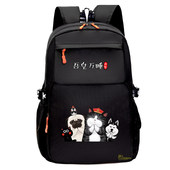 2026吾皇万睡书包巴扎黑狗狗猫咪可爱双肩背包大容量周边男女校园
