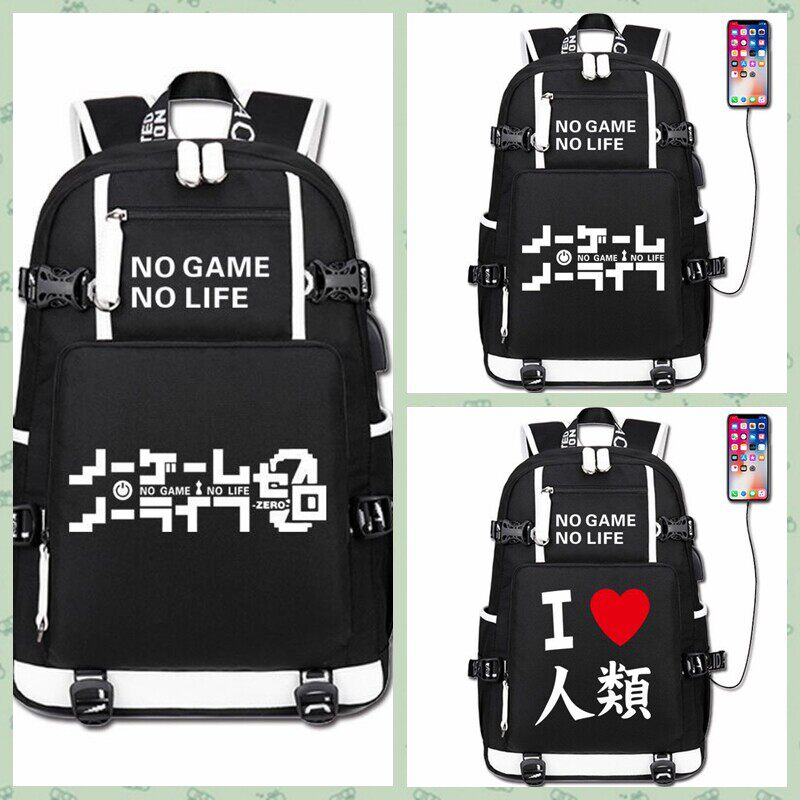 2026防范游戏诱惑游戏人生书包男女学生双肩包大号新款小学初高中