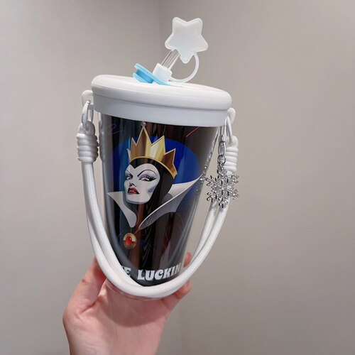 【瑞幸迪士尼黑皇后配饰改造全套】联名超大PP杯改造DIY配饰套装