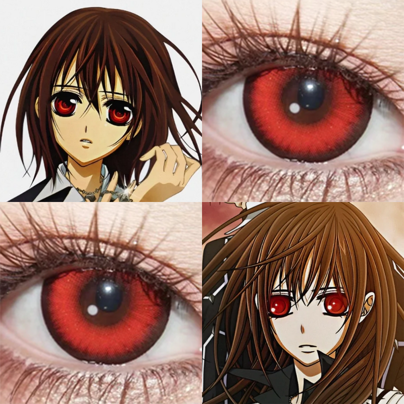 黑主优姬COS美瞳日抛