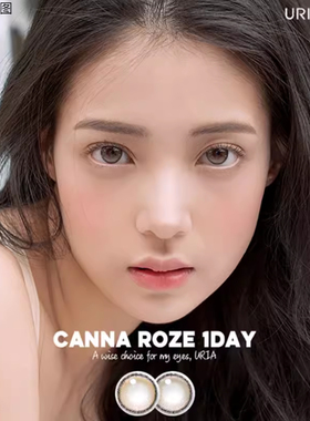 idol韩国小直径自然日常美瞳Roze蜂蜜棕隐形近视眼镜日抛10片tu