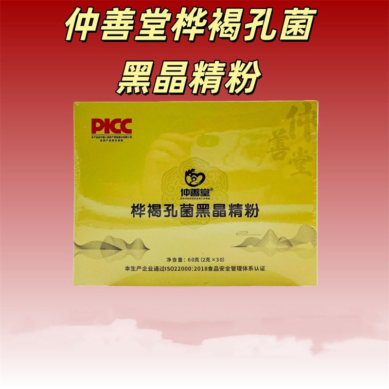 仲善堂桦褐孔菌黑晶精粉