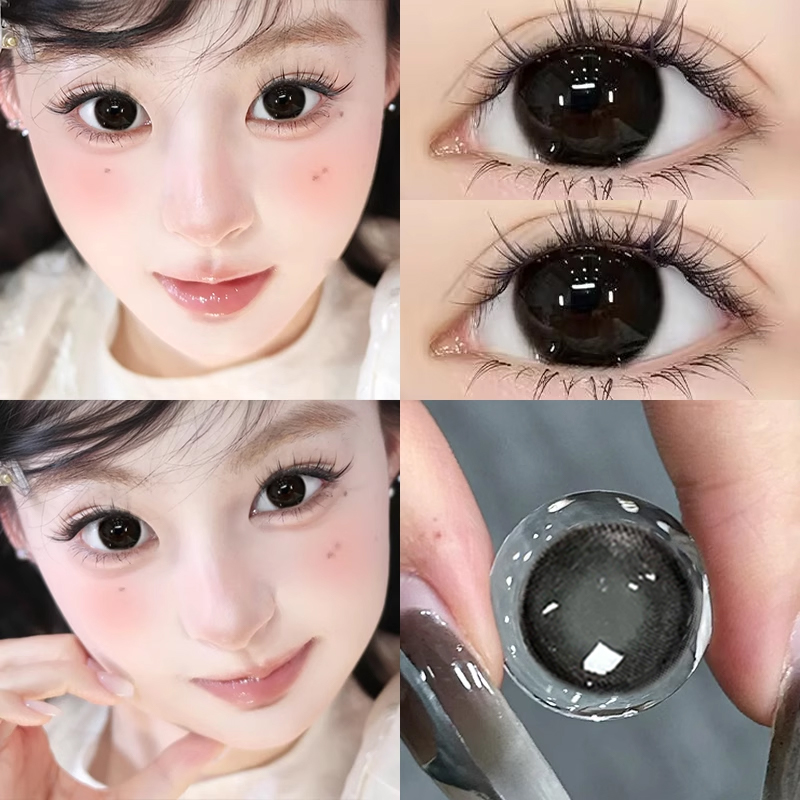 magicblack暗黑魔法美瞳日抛自然纯欲大直径学生通勤隐形眼镜1JM