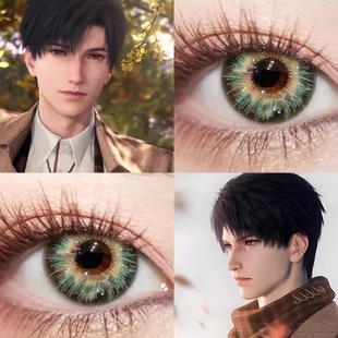 黎深cos美瞳绿色恋与深空黛青绿永冻誓言绿境感应深空物显色贺JA