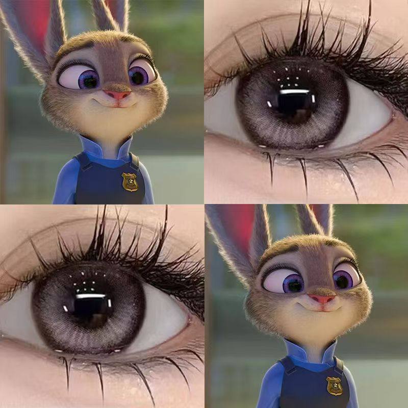 疯狂动物城朱迪cos美瞳紫色混血兔子警官半年抛大直径隐形眼镜7JM,隐形眼镜/护理液,彩色隐形眼镜,淘宝优惠券,粉丝福利购,淘宝优惠卷