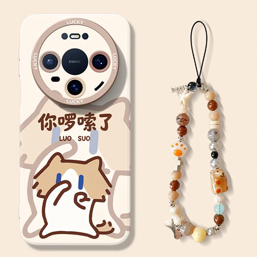 适用于华为Mate80手机壳卡通猫咪