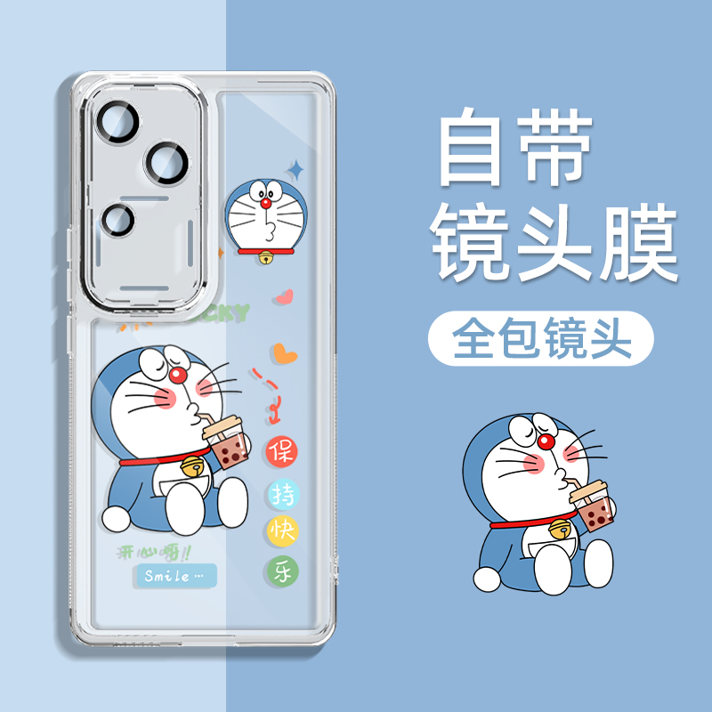 vivos18带镜头膜可爱硅胶手机壳