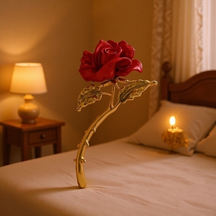 新款红玫瑰花胸针精致小众设计别针小香风山茶花胸针徽章配饰