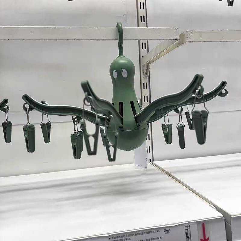 夹子晾衣夹无痕晾衣架防风固定衣服袜子内衣晒被子塑料小夹子家用