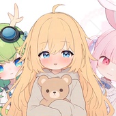 live2d虚拟主播成品玩偶小熊vtuber皮套直播虚拟形象设计虚拟主播