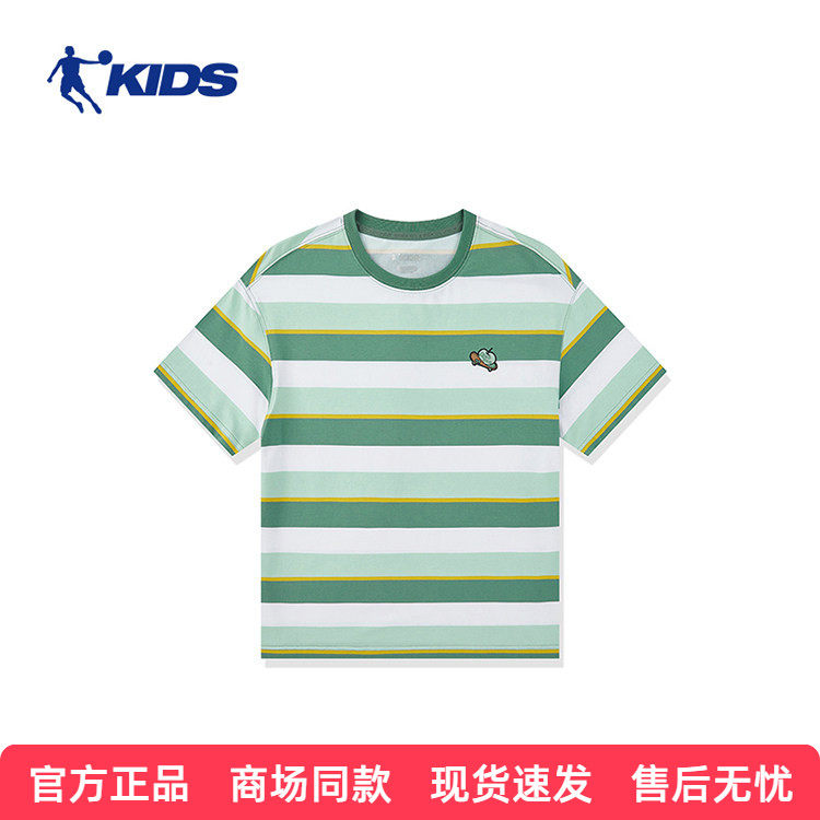 中国童装男童速干短袖T恤大童夏装2026夏季新款儿童透气运动半袖