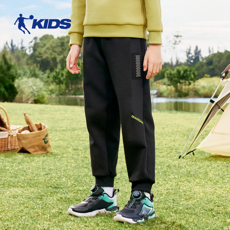 乔丹男童春秋款儿童运动裤