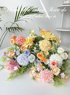 假花仿真花束小清新拉丝