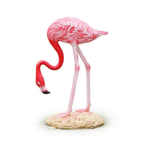 仿真火烈鸟玻璃钢雕塑大型落地摆件户外园林公园水池景观动物模型