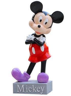 大型户外卡通玻璃钢雕塑米奇米老鼠唐老鸭摆件幼儿园林商场装饰品