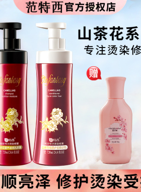范特西山茶花洗发水控油蓬松去屑柔顺改善毛躁深层滋润亮泽洗发露