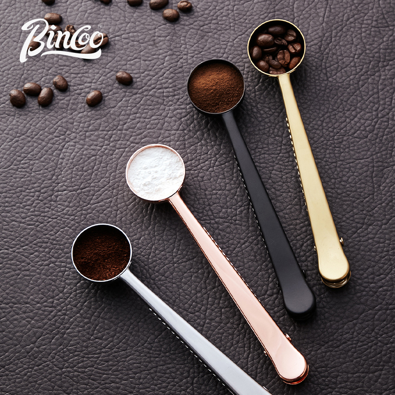 Bincoo咖啡勺量勺咖啡豆勺夹