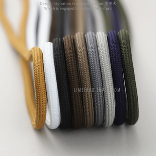 带圆型户外鞋 里美火鞋 鞋 登山鞋 带土黄色 带适配大麦小麦高帮马丁鞋