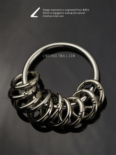 房门钥匙标记牌钥匙扣钥匙盘钥匙挂扣多功能钥匙串收纳管理弹簧扣