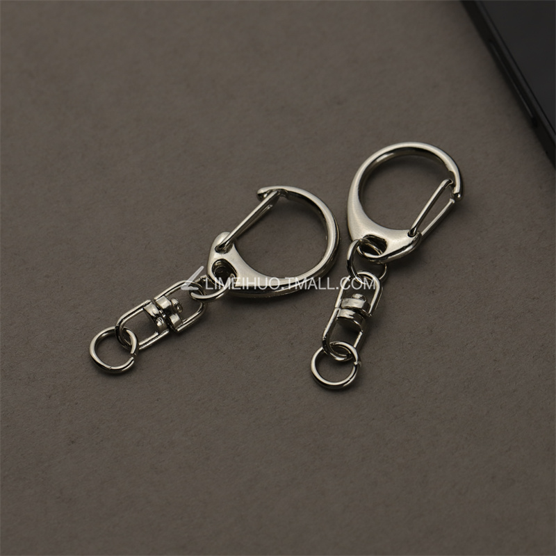 五金配件可旋转钥匙扣链龙虾扣