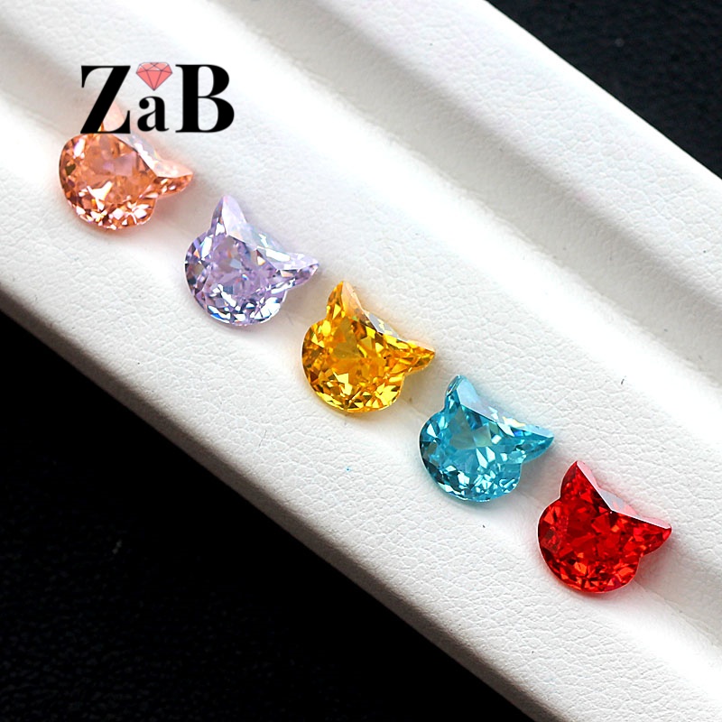 进口大师切割7X8mm2克拉猫头宝石