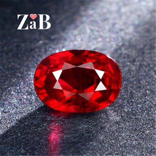 七月生辰石红宝石RUBY巨蟹座狮子座幸运石红色可做吊坠戒指鸽血红