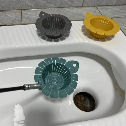 厕所堵塞神器防掉物纸巾菜渣滤网防堵 蹲坑一次性过滤网 防头发网