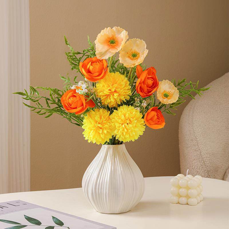 迷你陶瓷花瓶现代简约餐桌小花瓶装饰摆件创意北欧风干花香薰花插,橡塑材料及制品,工业陶瓷,淘宝优惠券,粉丝福利购,淘宝优惠卷