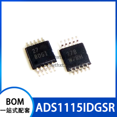 ADS1115IDGSR ADS1115IDGS 丝印 BOGI 模数转换器 贴片MSOP-10