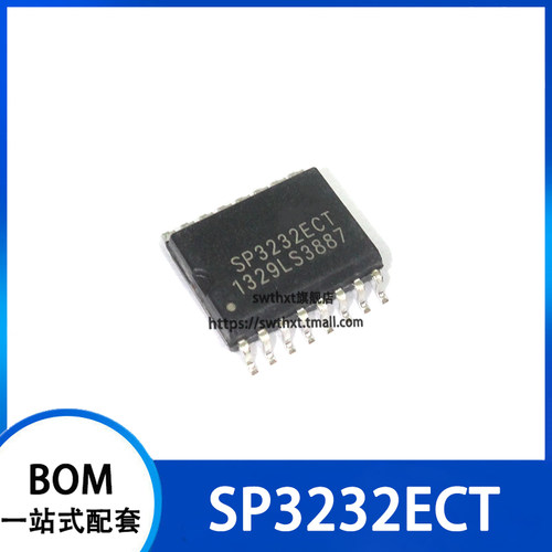 SP3232ECT 驱动器/接收器/收发器 贴片SOP-16