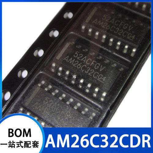 AM26C32I AM26C32ID AM26C32IDR 四路差分线路驱动器 贴片SOIC-16
