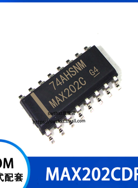 MAX202C MAX202CD MAX202CDR RS232收发器 贴片SOP-16