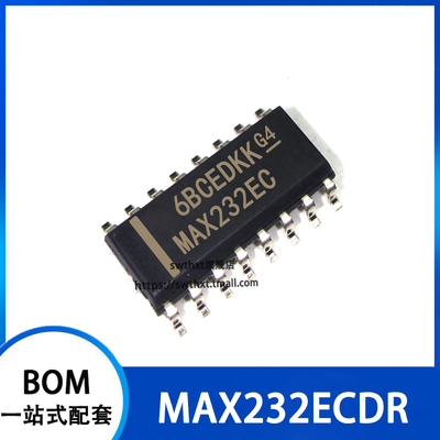 MAX232EC MAX232ECD MAX232ECDR 接口收发器 贴片SOP-16