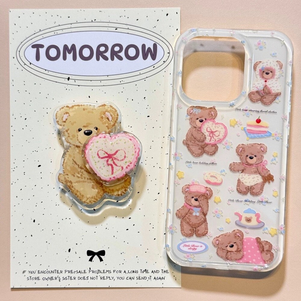 苹果16pro卡通公仔手机壳