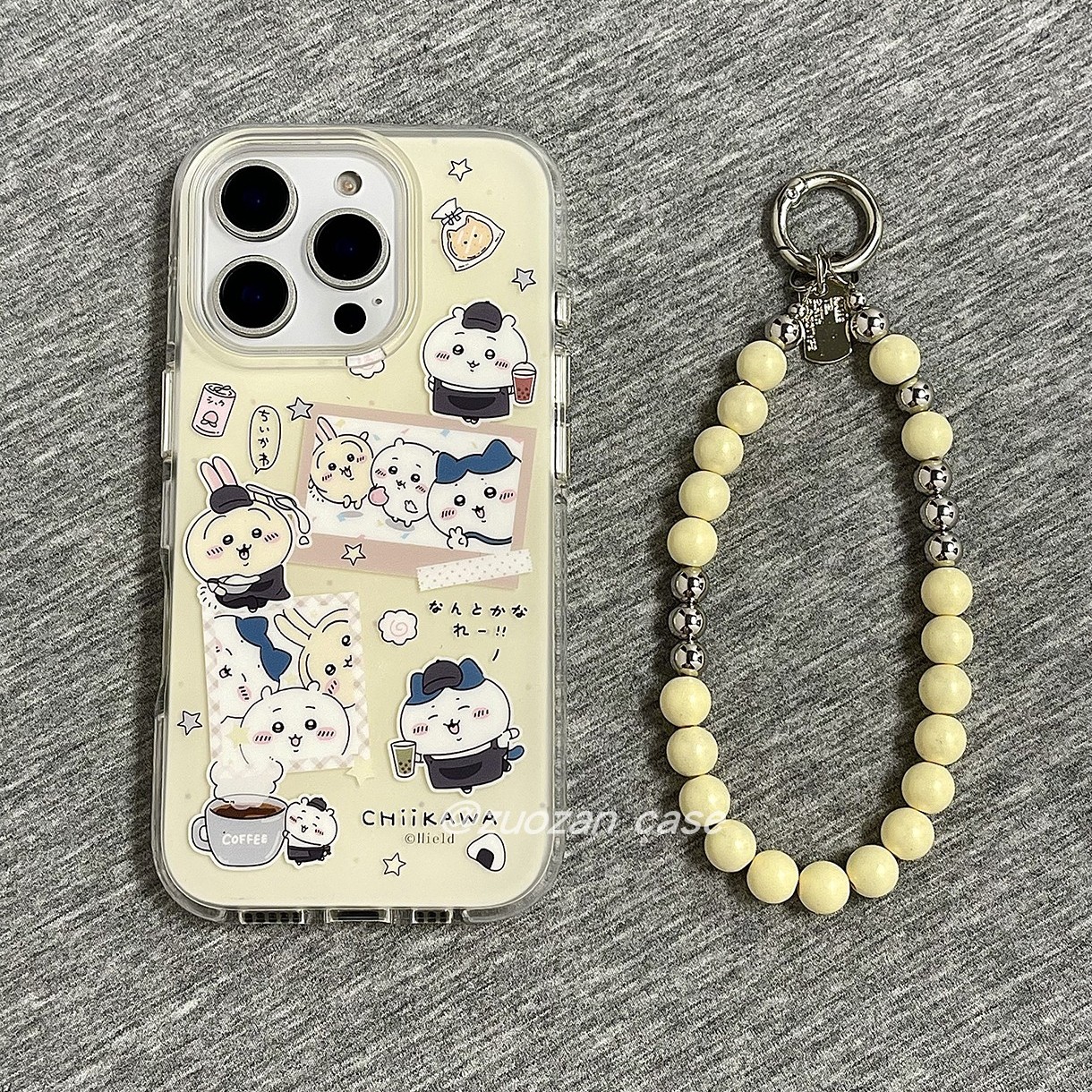 苹果16pro卡通吉伊双层手机壳