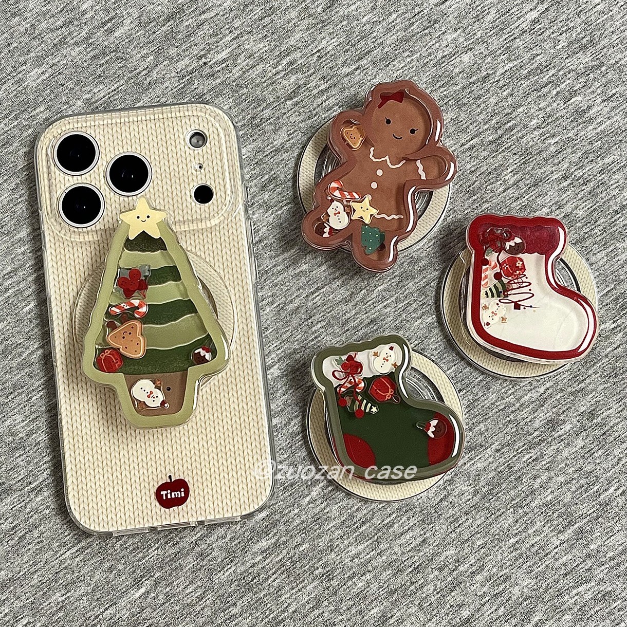 苹果17proins风毛衣磁吸手机壳