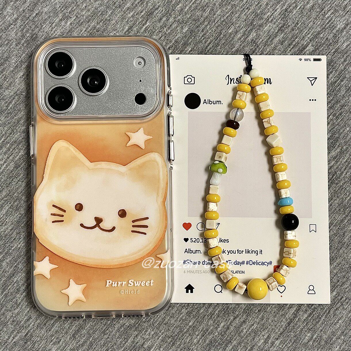 韩风磨砂可爱猫咪头像饼干适用苹果17promax手机壳iphone16pro新款15带挂绳14气囊双层13女17全包防摔保护套